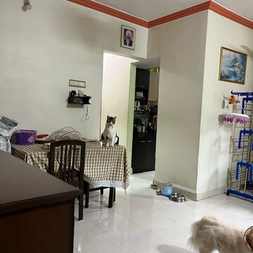 Living Room in 2 BHK Apartment at New Brahmand Phase 7 CHS, Kiran Mill Colony – for Sale