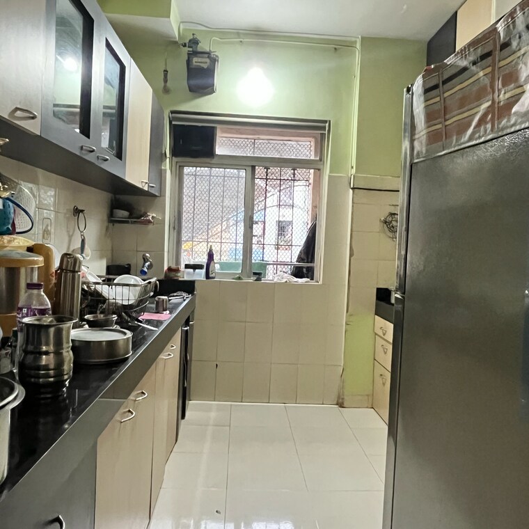 Kitchen, new-brahmand-phase-7-chs 2 Bedroom 650 Sq.Ft. Apartment In Kiran Mill Colony Thane 8955605