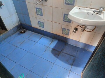 Bathroom in 1 BHK Apartment at Garden Court, Waghbil – for Rent