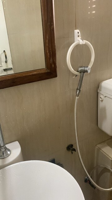 Attached Bathroom in 2 BHK Apartment at Movie Tower, Andheri West – for Rent