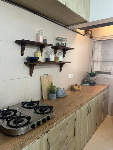 Kitchen in 2 BHK Apartment at Movie Tower, Andheri West – for Rent
