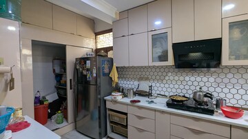 Kitchen in 3 BHK Apartment at Antriksh Overseas Apartment, Sector 50 – for Rent