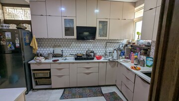 Kitchen in 3 BHK Apartment at Antriksh Overseas Apartment, Sector 50 – for Rent