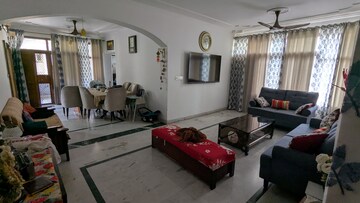 Living Room in 3 BHK Apartment at Antriksh Overseas Apartment, Sector 50 – for Rent
