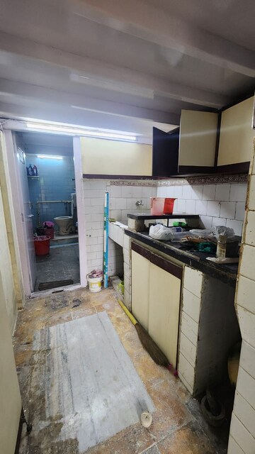 Kitchen in 1 RK Apartment at The City End CHS, Borivali West – for Rent