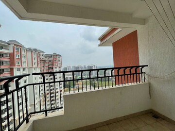 Balcony in 2 BHK Apartment at Prestige Lakeside Habitat, Varthur – for Rent
