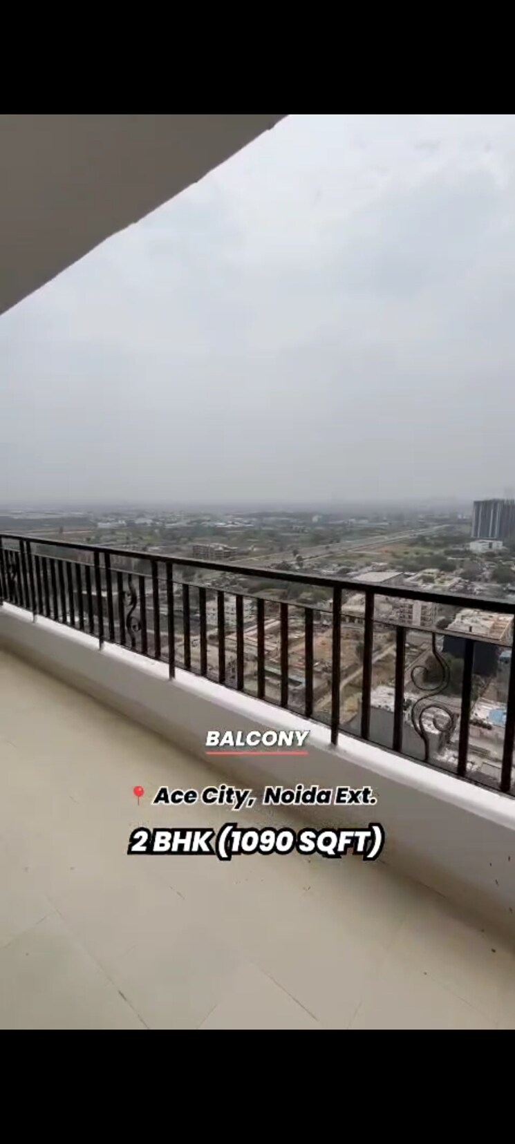 Balcony, ace-city 2 Bedroom 1090 Sq.Ft. Apartment In Sector 1 Greater Noida Greater Noida 8955803