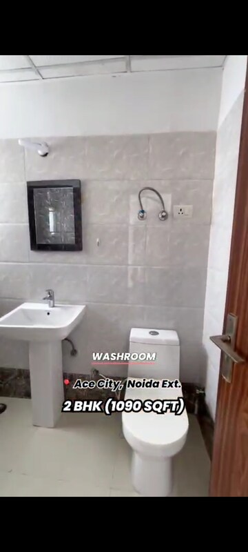 Bathroom in 2 BHK Apartment at Ace City, Sector 1 Greater Noida – for Sale