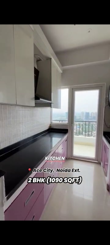 Kitchen in 2 BHK Apartment at Ace City, Sector 1 Greater Noida – for Sale