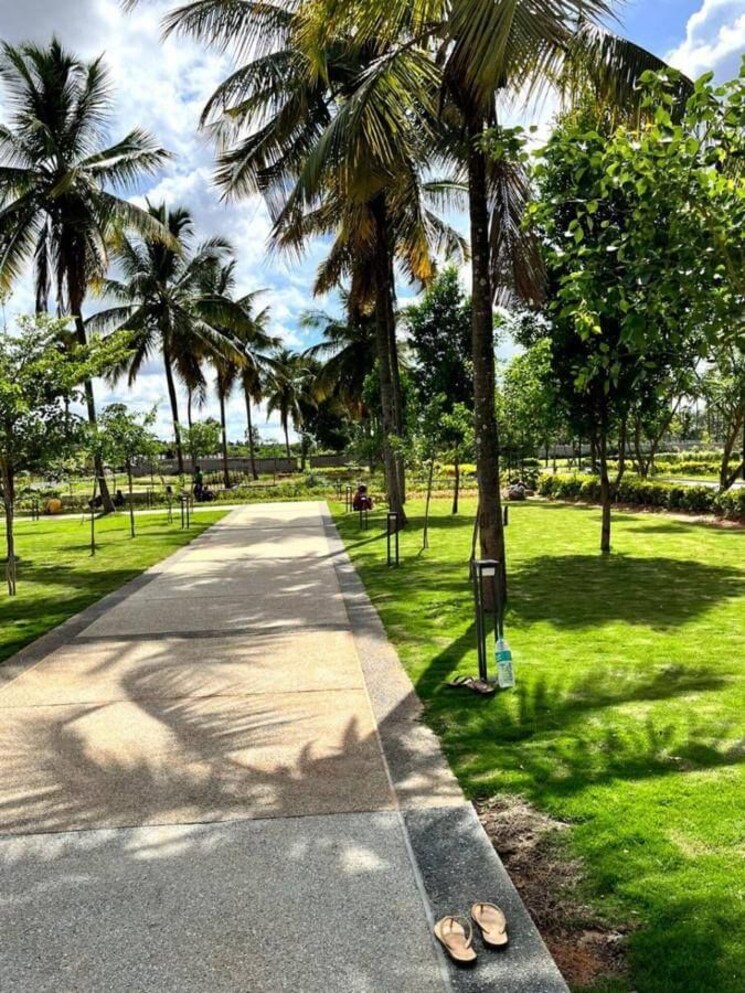 Garden, manyata-earthsong  2399 Sq.Ft. Plot In Devanahalli Bangalore 8955804