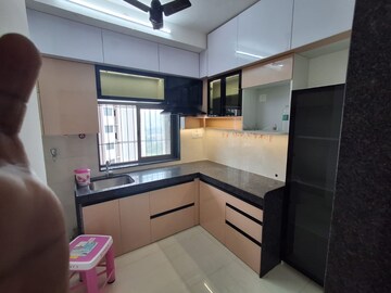 Kitchen in 2 BHK Apartment at Runwal Eirene, Balkum Pada – for Rent