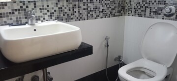 Bathroom in 2 BHK Apartment at Vasant Valley Complex, Malad East – for Rent