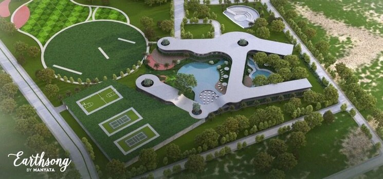 Exterior View, manyata-earthsong  3199 Sq.Ft. Plot In Devanahalli Bangalore 8955843