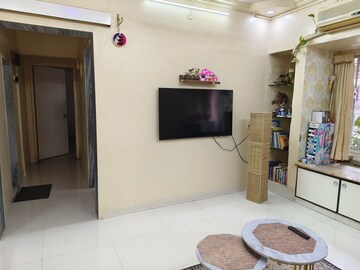 Living Room in 2 BHK Apartment at Riddhi Garden, Malad East – for Rent