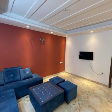 Living Room in 2 BHK Builder Floor at Saket – for Rent
