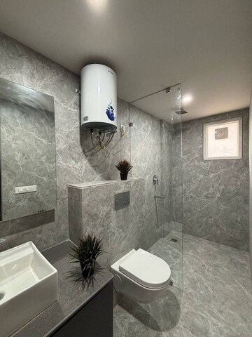 Bathroom in 1 BHK Apartment at Shree Krishna Elegance, Vasai East – for Sale