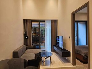 Living Room in 1 BHK Apartment at JSB Nakshatra Veda, Vasai East – for Sale