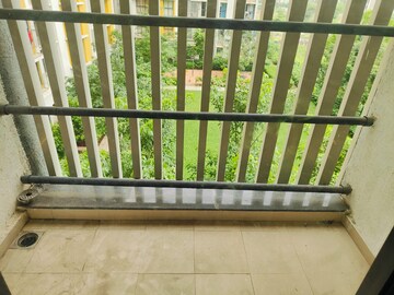Balcony in 1.5 BHK Apartment at Lodha Palava City Lakeshore Greens, Dombivli East – for Rent