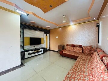 Living Room in 2 BHK Apartment at Kopar Khairane Sector 1 – for Rent