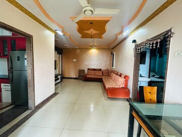 Living Room in 2 BHK Apartment at Kopar Khairane Sector 1 – for Rent