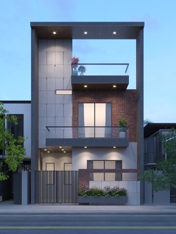 3 BHK Villa – Exterior View View at Ab Bypass Road - for Sale