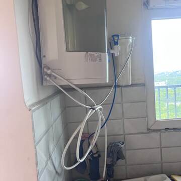 Staircase in 3 BHK Apartment at Gaur Atulyam, Omicron I Greater Noida – for Rent