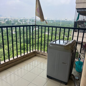 Balcony in 3 BHK Apartment at Gaur Atulyam, Omicron I Greater Noida – for Rent