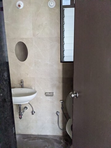 Bathroom in 2 BHK Apartment at Ram Pushpanjali Residency, Owale – for Rent