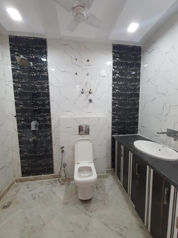 Bathroom in 3 BHK Builder Floor at East Punjabi Bagh – for Sale