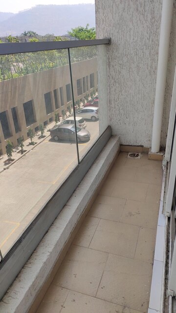 Balcony in 2 BHK Apartment at Akshar Green World, Dighe – for Rent