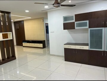 Dining area in 3 BHK Apartment at Aparna Sarovar Zenith, Nallagandla – for Rent