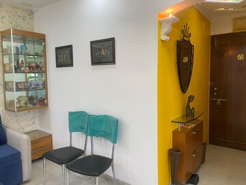 Living Room in 1 BHK Apartment at K Raheja Vihar, Powai – for Rent