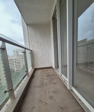 Balcony in 2 BHK Apartment at Courtyard by Narang Realty and The Wadhwa Group, Pokhran Road No Two – for Sale