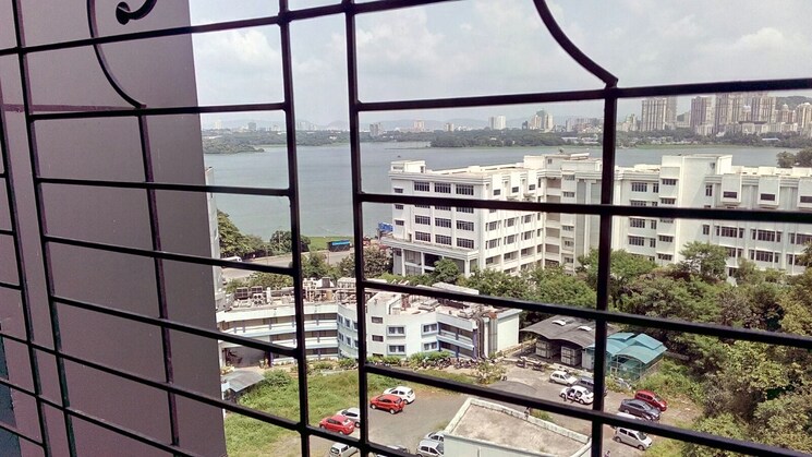 Balcony, sapphire-lakeside 1 Bedroom 500 Sq.Ft. Apartment In Powai Mumbai 8956295