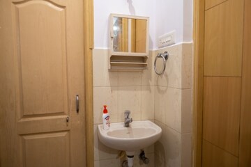 Bathroom in 2 BHK Apartment at Sangolda – for Rent