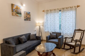 Living Room in 2 BHK Apartment at Sangolda – for Rent