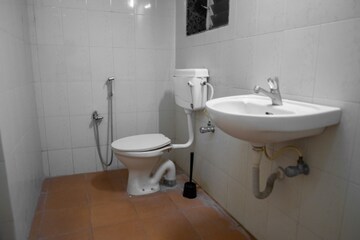 Bathroom in 2 BHK Apartment at Sangolda – for Rent