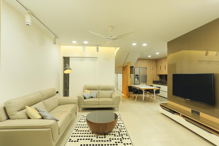 Living Room, rohan-leher-ii 3 Bedroom 1600 Sq.Ft. Apartment In Baner Pune 8956373