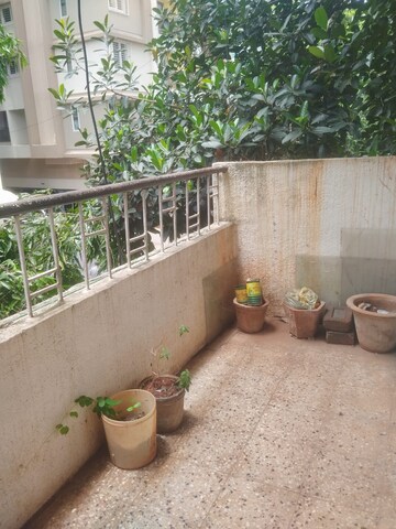 Balcony in 1 BHK Apartment at Ranade Yashodhan, Mayur Colony – for Rent