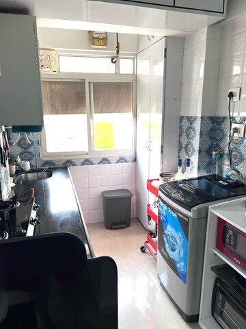 Kitchen in 1 BHK Apartment at Lokhandwala Infrastructure Spring Leaf, Kandivali East – for Rent