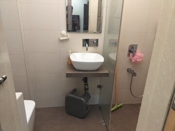 Bathroom in 2 BHK Apartment at Evershine Greens, Andheri West – for Rent
