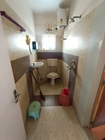 Bathroom in 4 BHK Builder Floor at Behala Chowrasta – for Sale