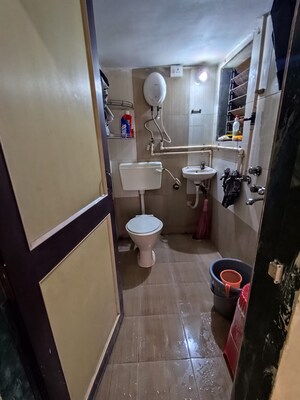 Bathroom in 2 BHK Apartment at JH Zojwala Regency Park, Kalyan East – for Sale