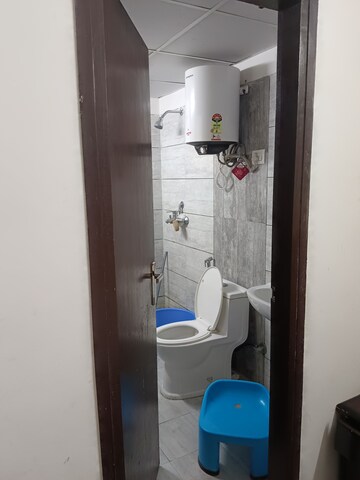 Bathroom in 2.5 BHK Apartment at Gulshan Bellina, Sector 16 Greater Noida – for Rent