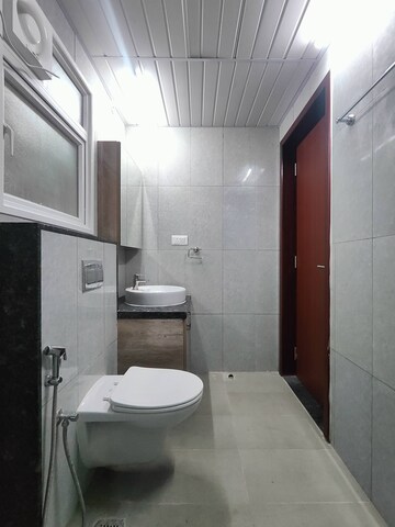 Bathroom in 3 BHK Apartment at L&T Raintree Boulevard, Hebbal – for Rent