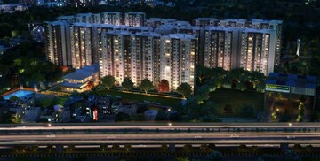 3 BHK Apartment – Exterior View View at L&T Raintree Boulevard, Hebbal - for Rent