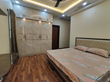 Bedroom in 3 BHK Apartment at L&T Raintree Boulevard, Hebbal – for Rent