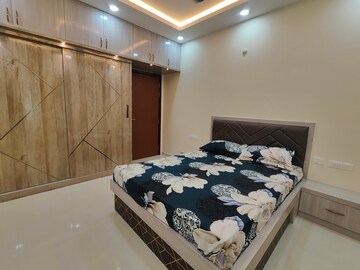 Bedroom in 3 BHK Apartment at L&T Raintree Boulevard, Hebbal – for Rent