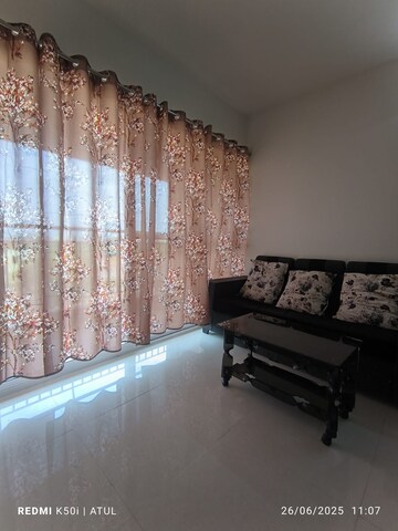 Living Room in 2 BHK Apartment at Mantra 29 Gold Coast, Tingre Nagar – for Rent