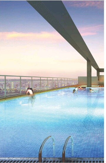 Swimming Pool in 3 BHK Apartment at Mittal Elanza, Yelahanka – for Sale